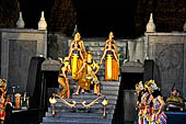 Ramayana ballet at Prambanan. 